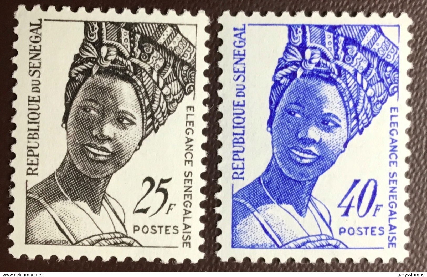 Senegal 1972 Definitives MNH - Senegal (1960-...)