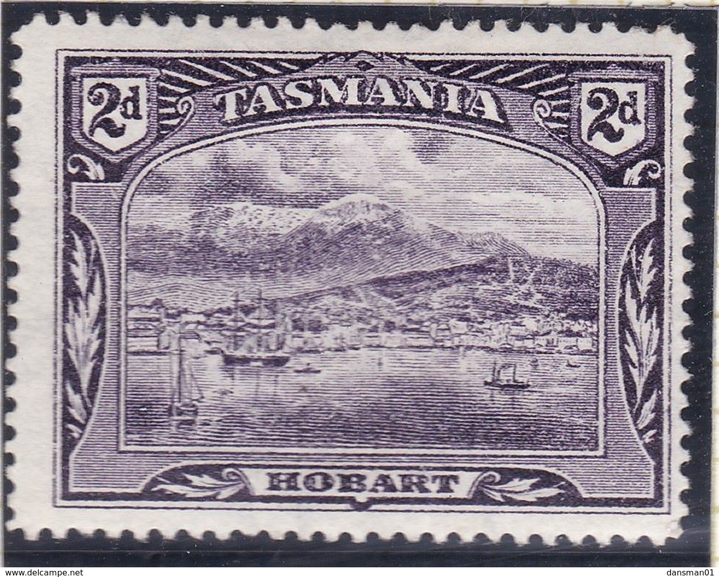 Tasmania 1899 P.14 SG 231 Mint Hinged - Nuevos