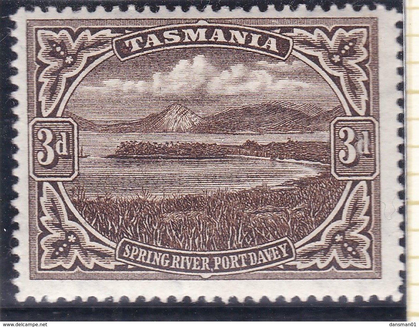 Tasmania 1900 P.14 SG 233 Mint Hinged - Ungebraucht