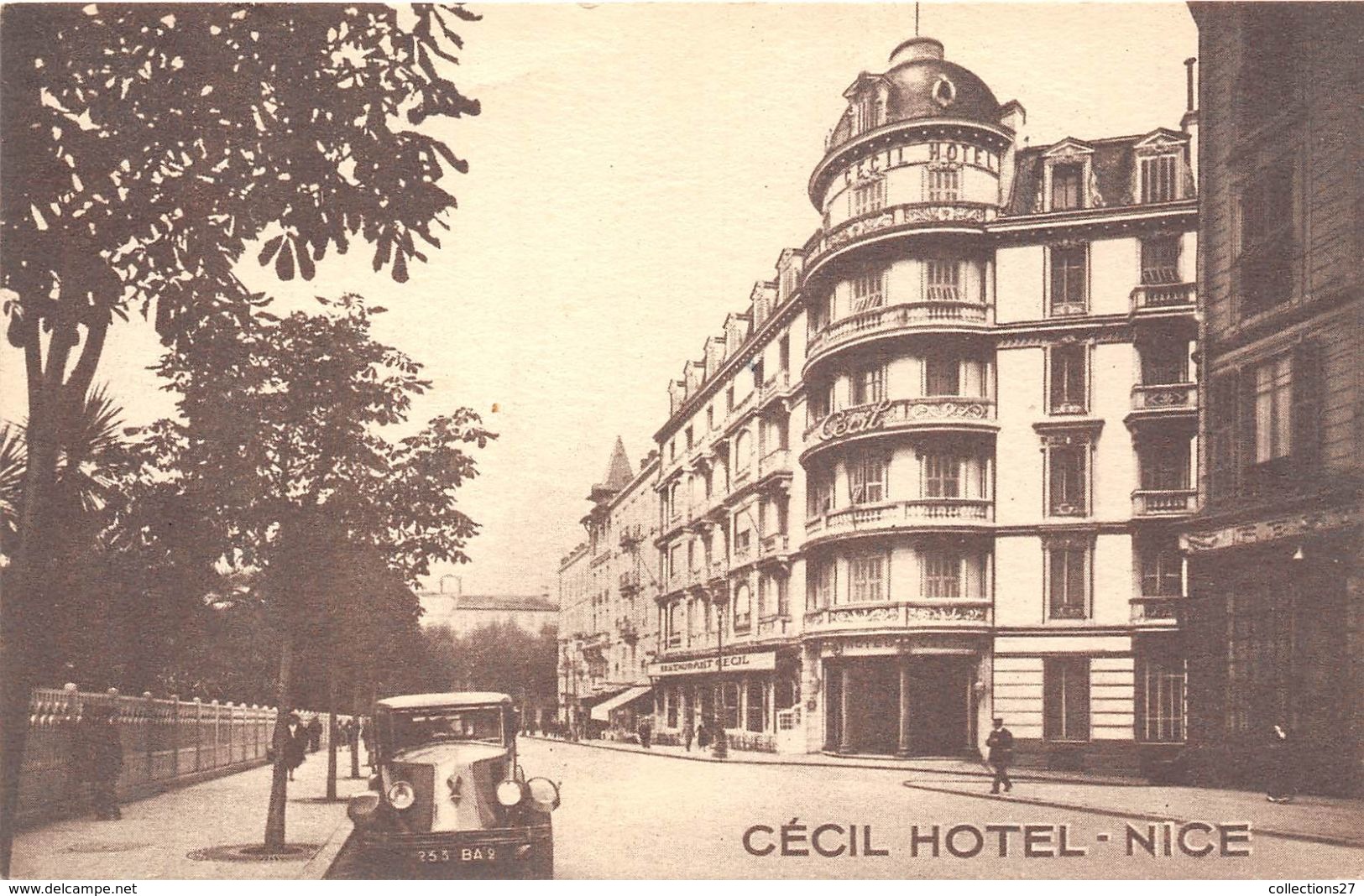 06-NICE- CECIL-HÔTEL - Cafés, Hôtels, Restaurants