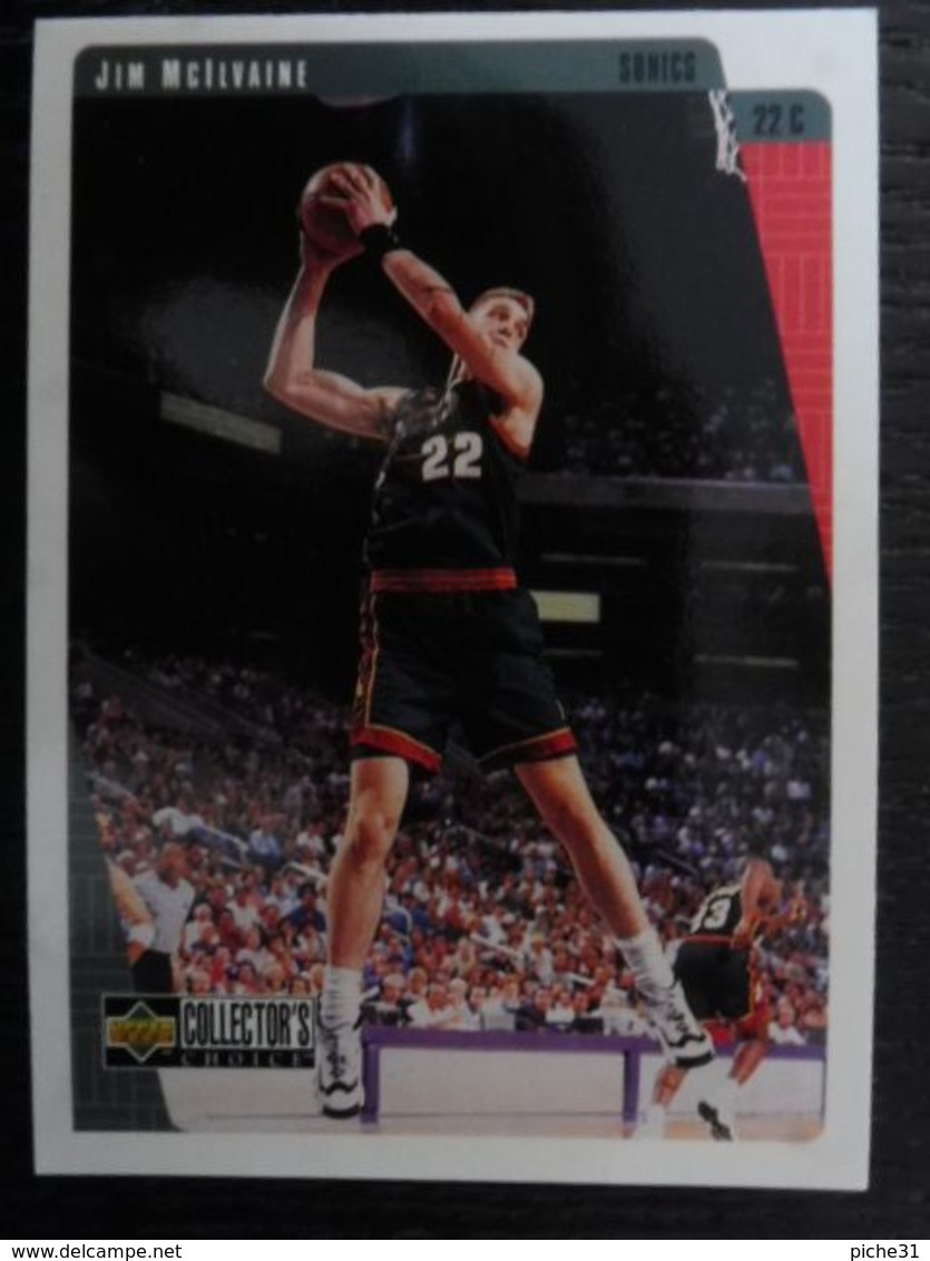 NBA - UPPER DECK 1997 - SONICS - JIM McILVAINE - 1990-1999