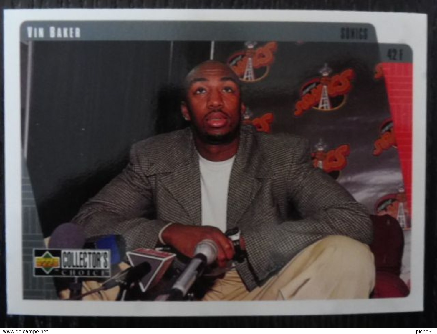 NBA - UPPER DECK 1997 - SONICS - VIN BAKER - 1990-1999