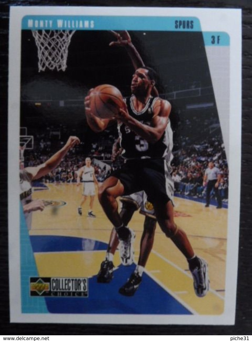 NBA - UPPER DECK 1997 - SPURS - MONTY WILLIAMS - 1990-1999