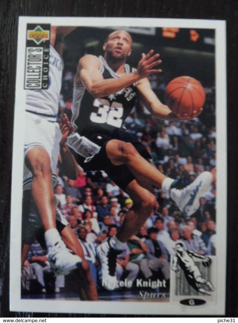 NBA - UPPER DECK 1997 - SPURS - NEGELE KNIGHT - 1990-1999