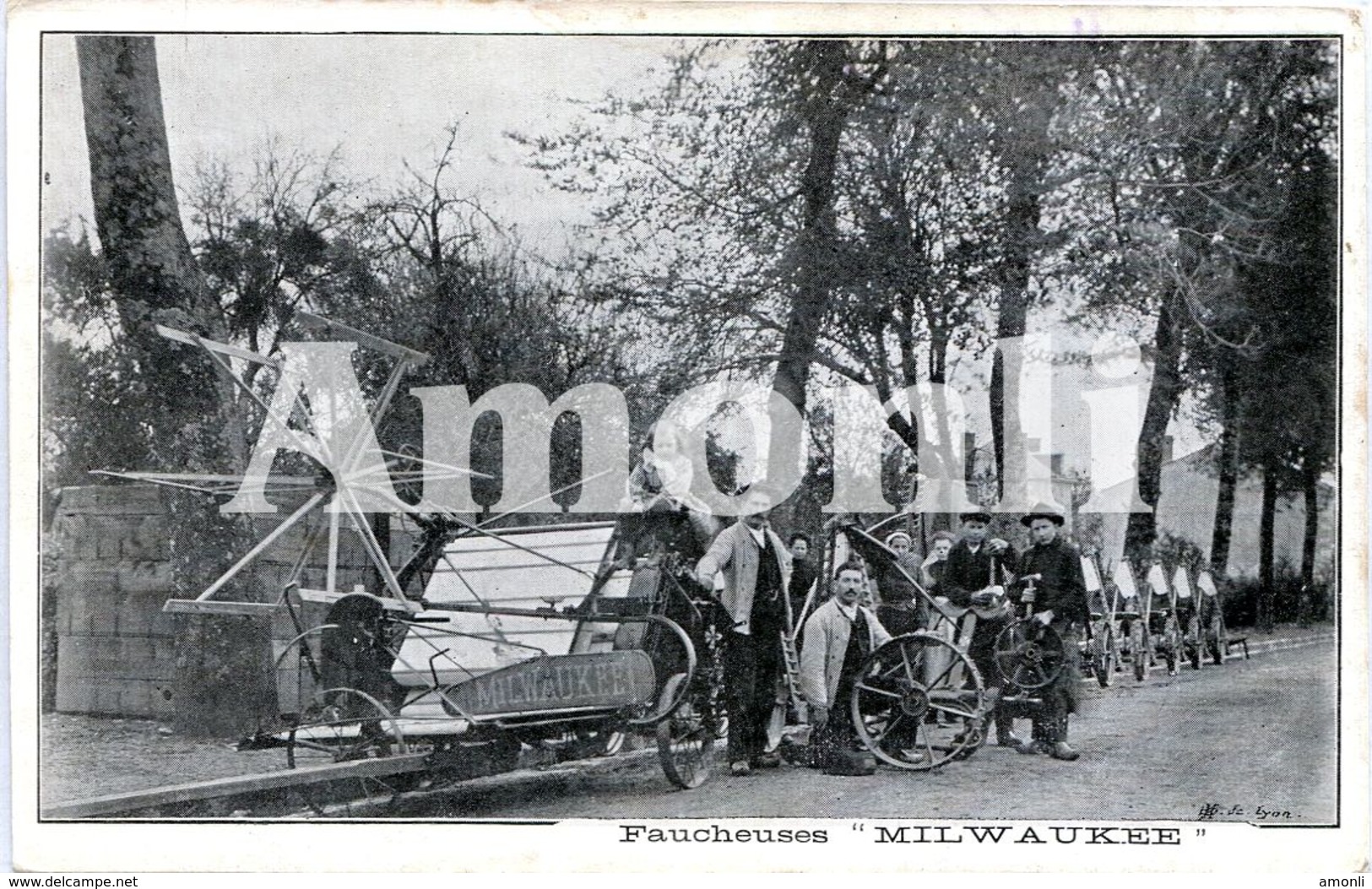 87. HAUTE-VIENNE - BUSSIERE-POITEVINE. Bourgadier-Lantinier Machines Agricoles, Exposition Milwaukee Route Du Dorat. RRR - Bussiere Poitevine