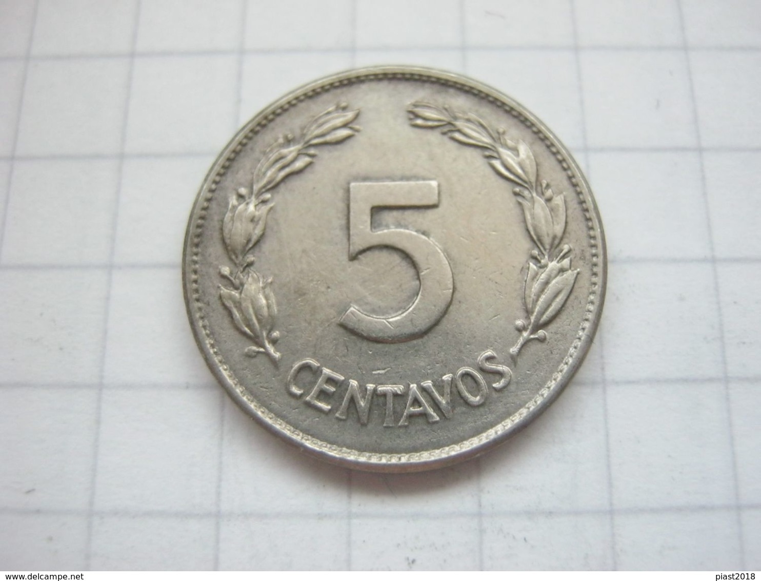 Ecuador , 5 Centavos 1946 - Ecuador