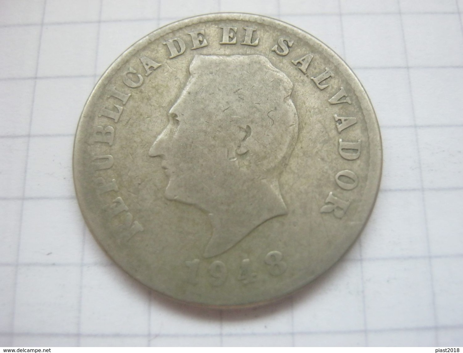 El Salvador , 5 Centavos 1948 - El Salvador