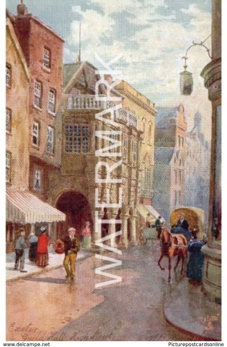 EXETER OLD ART COLOUR POSTCARD TUCK OILETTE CARD NO7013 WIMBUSH - Wimbush