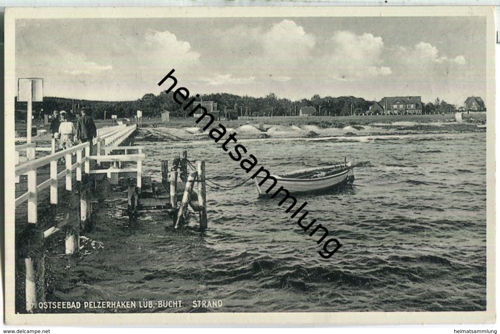 Pelzerhaken - Strand - Verlag Robert Evers Ostseebad Pelzerhaken - Neustadt (Holstein)