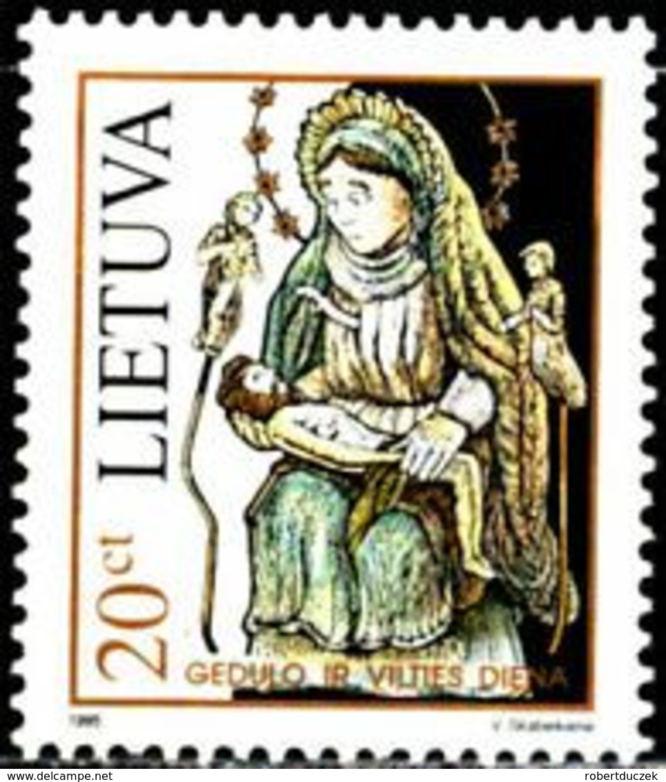 Lithuania 1995 Day Of Mourning And Hope. MI 587 MNH** - Lituania