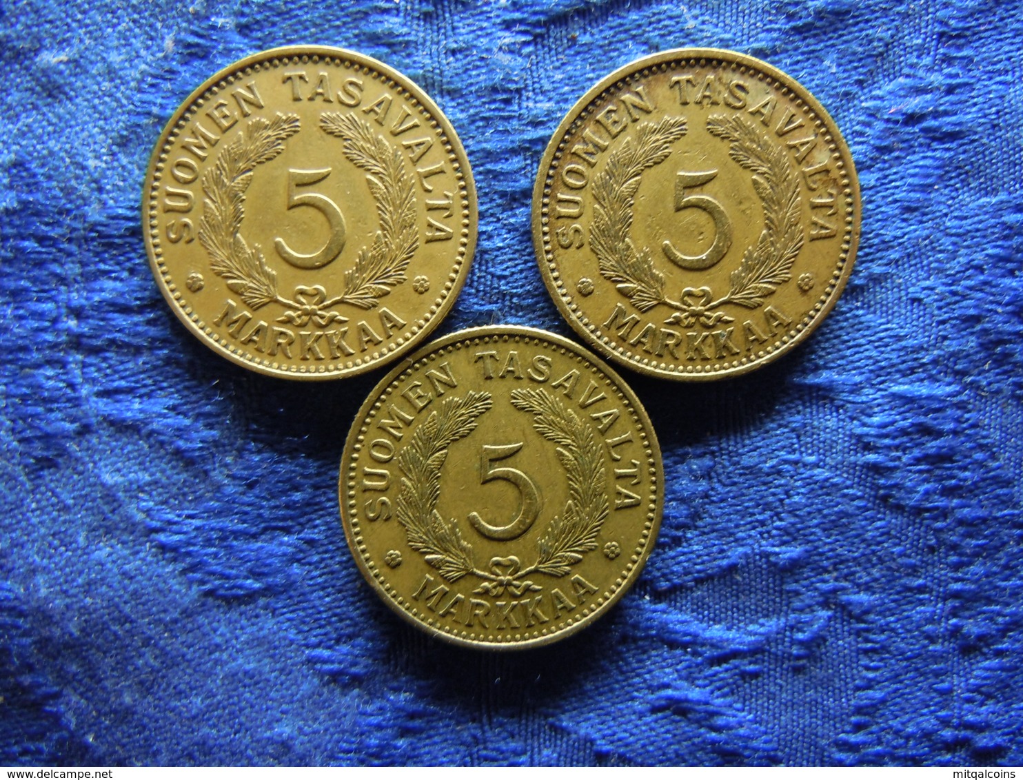 FINLAND 5 MARKKAA 1931, 1935, 1941, KM31 - Finlande