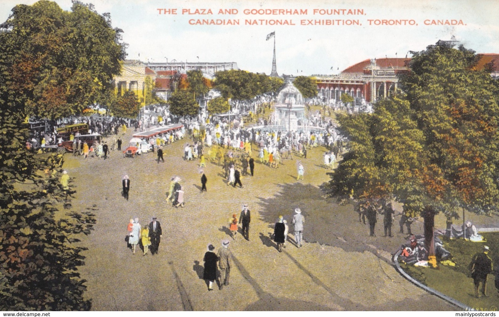 AT13 The Plaza And Gooderham Fountain, Canadian National Exhibition, Toronto, Canada - Toronto