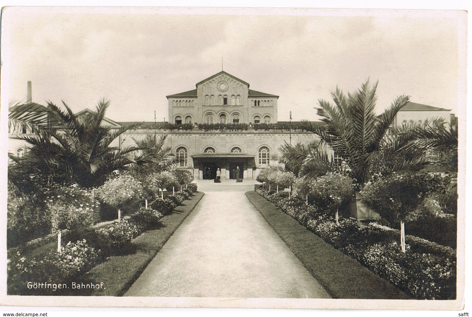 AK Göttingen, Bahnhof Mit Anlagen Um 1930 - Goettingen