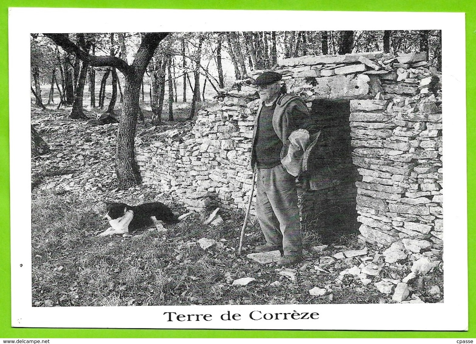 CPM 19 "Terre De Corrèze" (La Bouzonie) Turenne ...abri De Pierres Sèches...berger...Ernest Gary... ° Photo André Roque - Altri & Non Classificati
