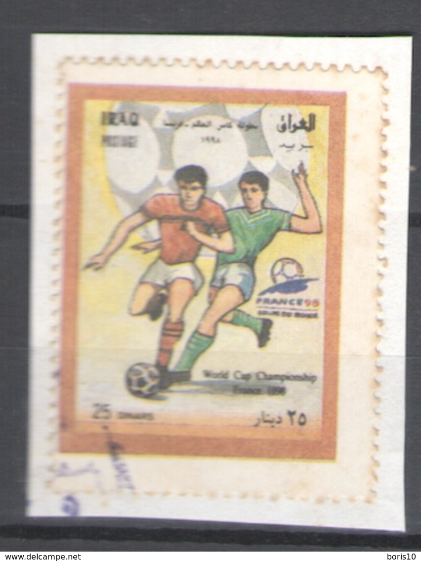 Iraq 1999 Used Football, Soccer, World Cup - France (1998) - Iraq