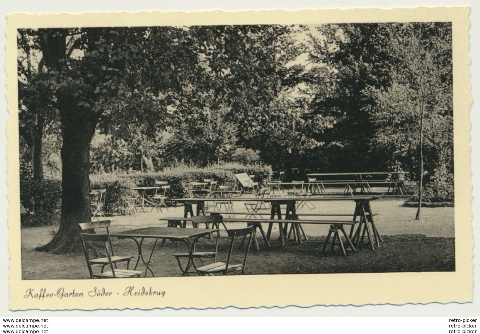 AK  Kaffee Garten Söder Heidekrug Bei Bad Salzdetfurth - Bad Salzdetfurth