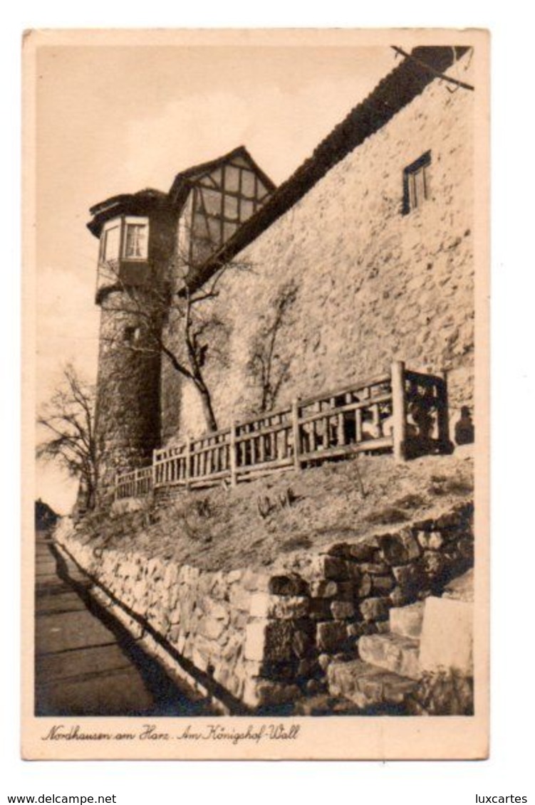 NORDHAUSEN AM HARZ. AM KÖNIGSHOF WALL. - Nordhausen