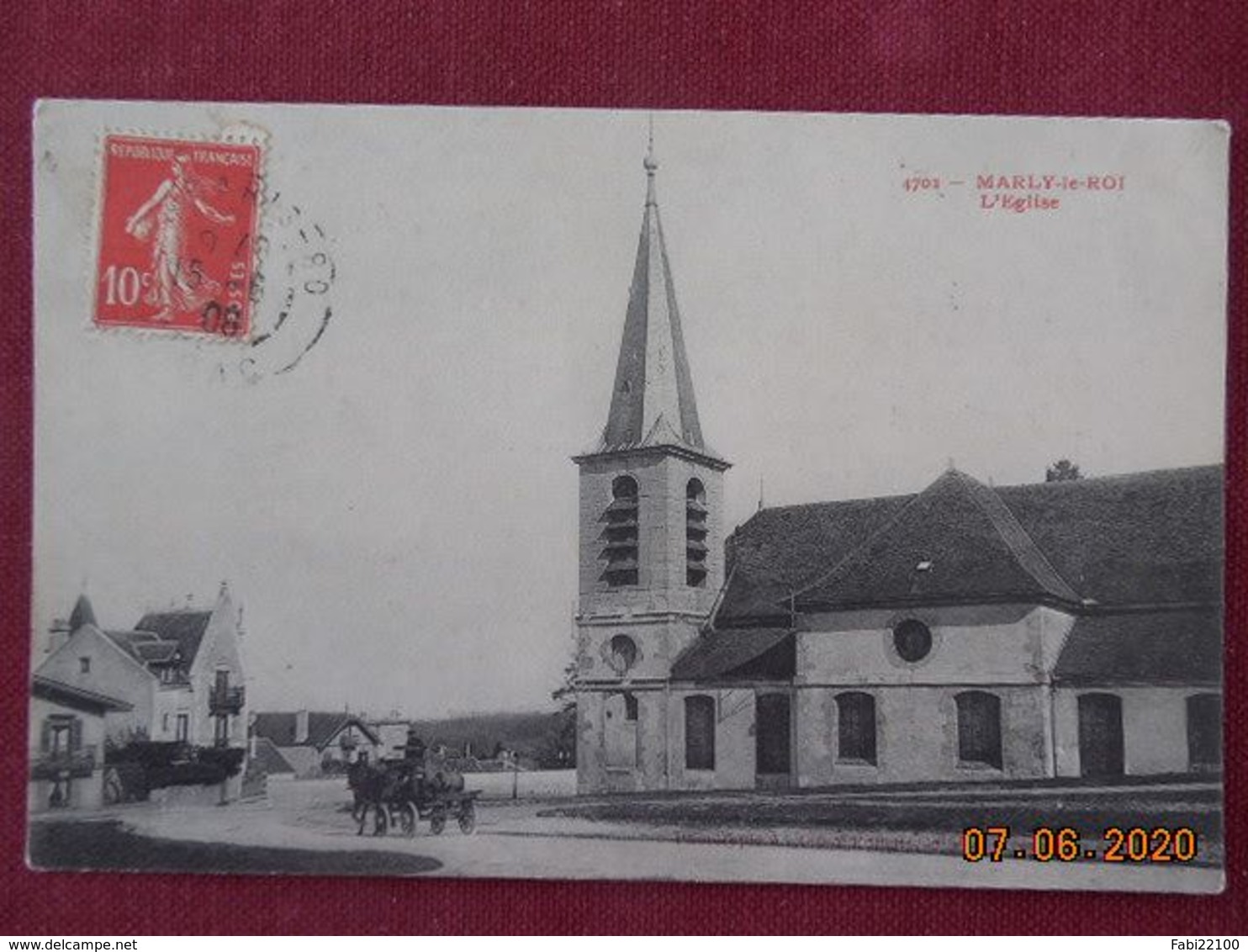 CPA - Marly-le-Roi - L'Eglise - Marly Le Roi