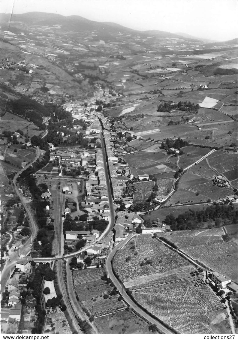 69-BEAUJEU- VUE GENERALE AERIENNE - Beaujeu