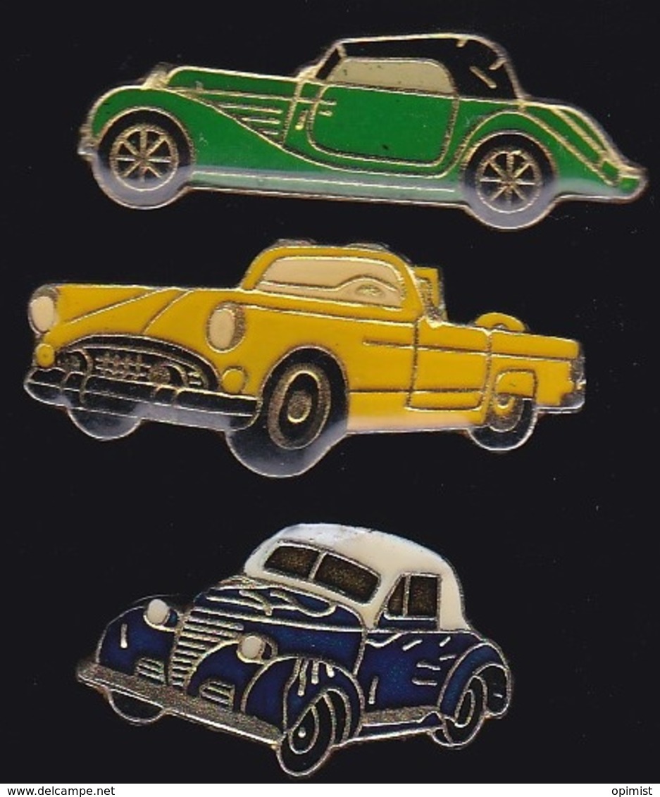 65435-Lot De 3 Pin's.Automobile.voiture. - Other & Unclassified