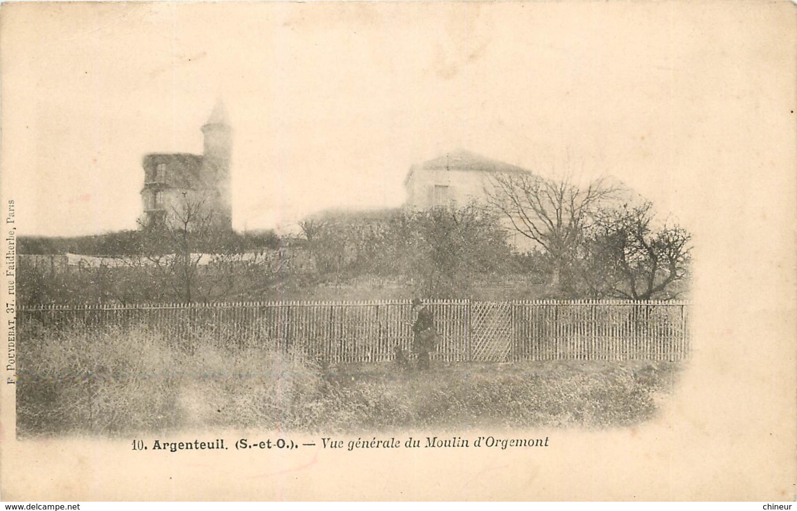 ARGENTEUIL VUE GENERALE DU MOULIN D'ORGEMONT CARTE MULTIVUES - Argenteuil