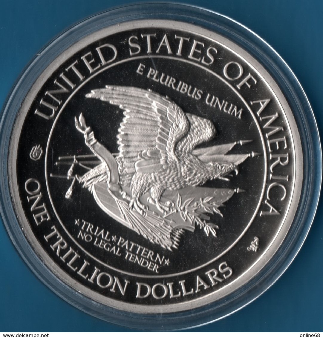 USA One Trillion-Dollar Trial Coin 2013  LIBERTY E. Pluribus Unum - Professionali/Di Società