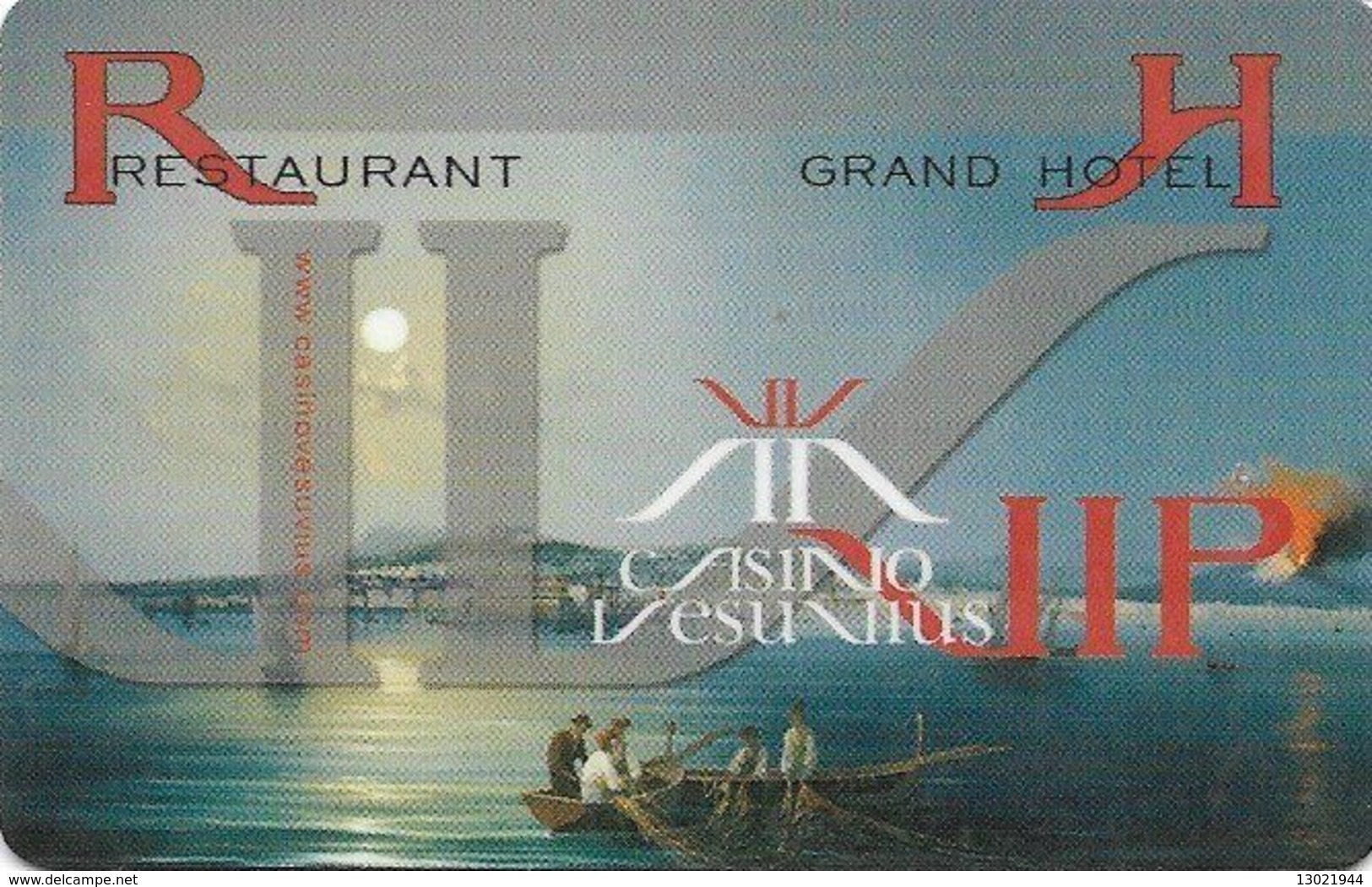 ROMANIA KEY CASINO Casino Vesuvius - Bucarest - Cartes De Casino