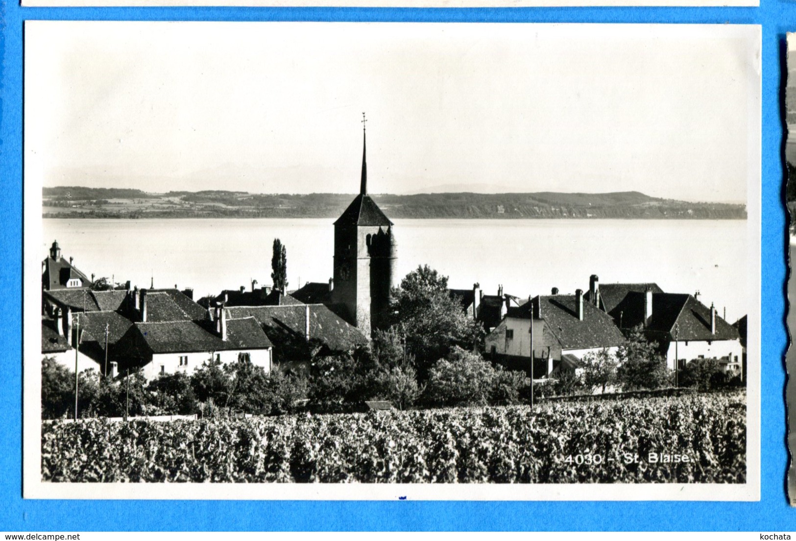 COV1190, St. Blaise, 4030, SG, Circulée 1928 - Saint-Blaise
