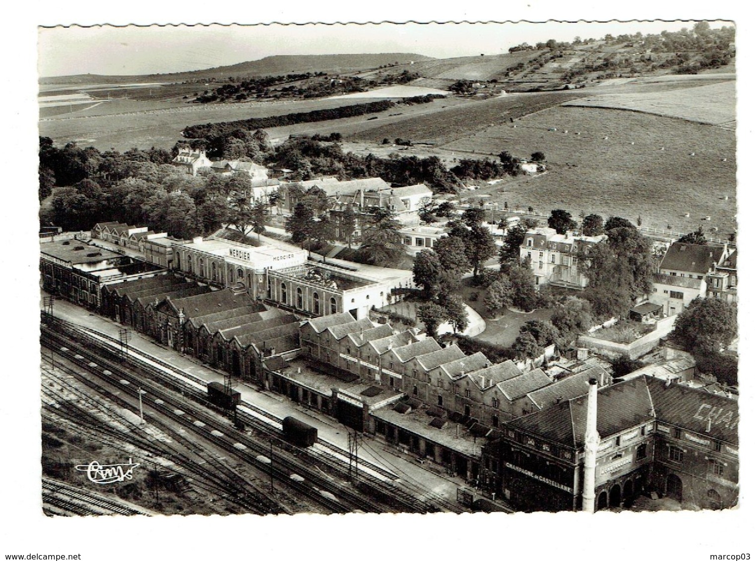 51 MARNE EPERNAY Le Champagne Mercier Vue Aérienne - Epernay