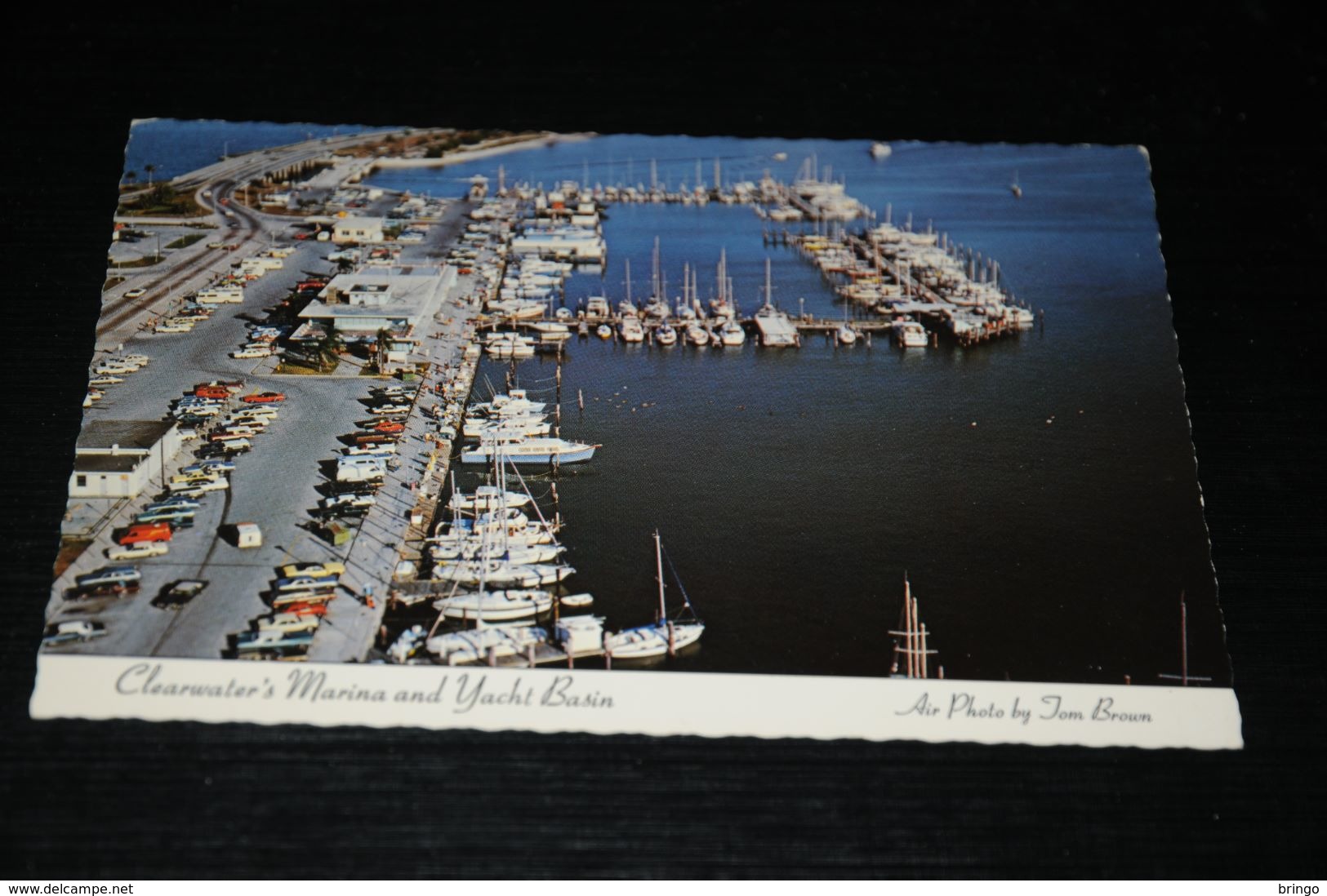 14491-                FLORIDA, THE MARINA AND YACHT BASIN ON CLEARWATER BEACH - Clearwater