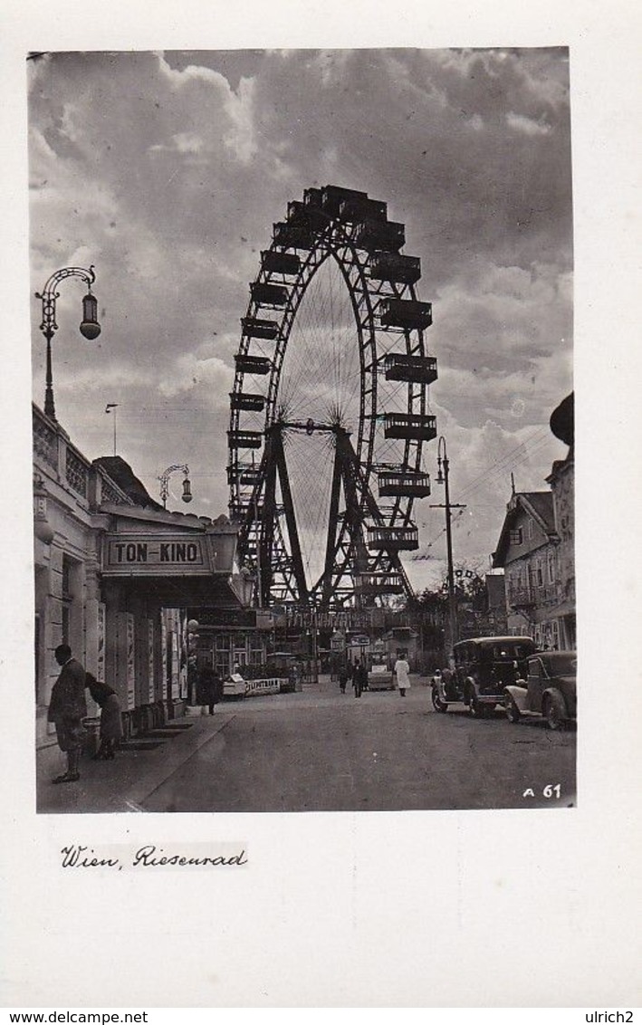 AK Wien - Prater - Riesenrad - Kino - Ca. 1930 (50703) - Prater