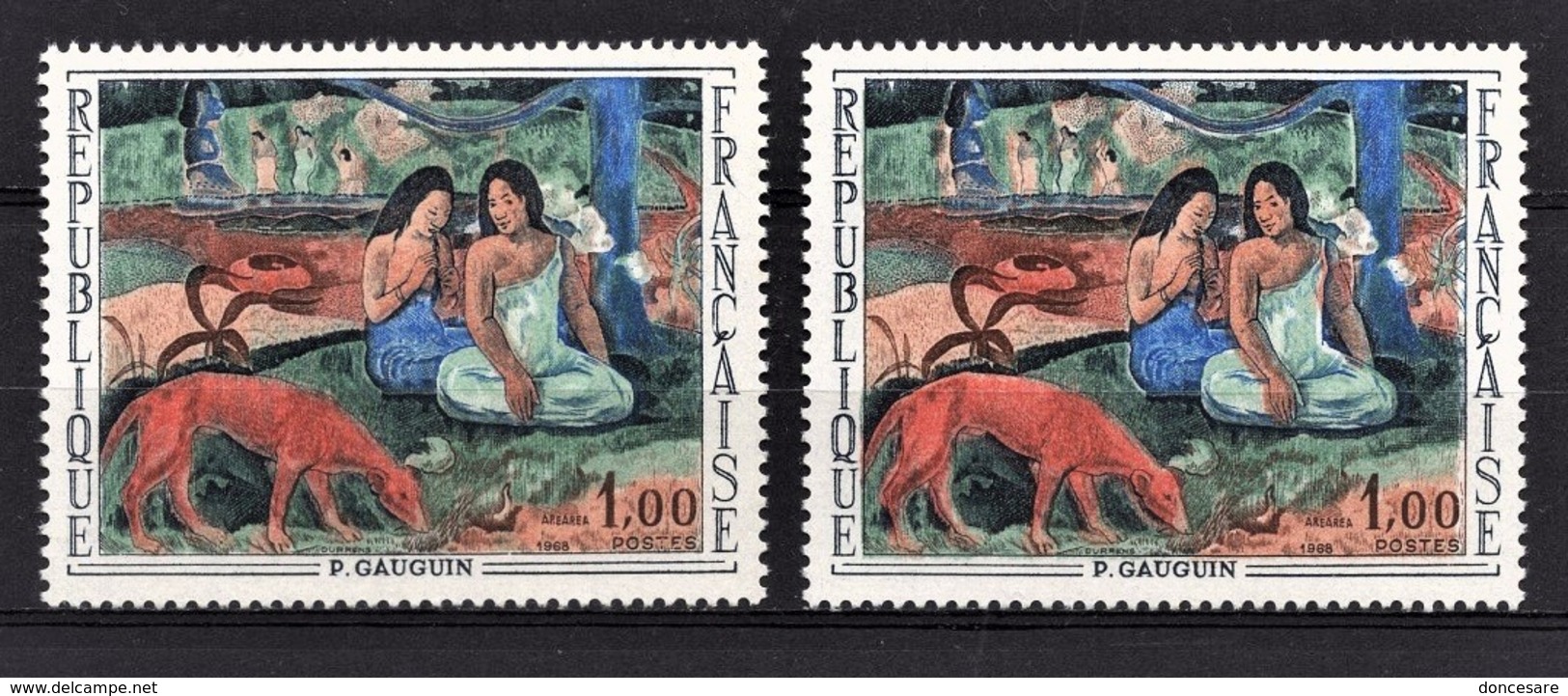 FRANCE 1968 - 2 TP DIFFERENTS / Y.T. N° 1568 - NEUFS** - Unused Stamps