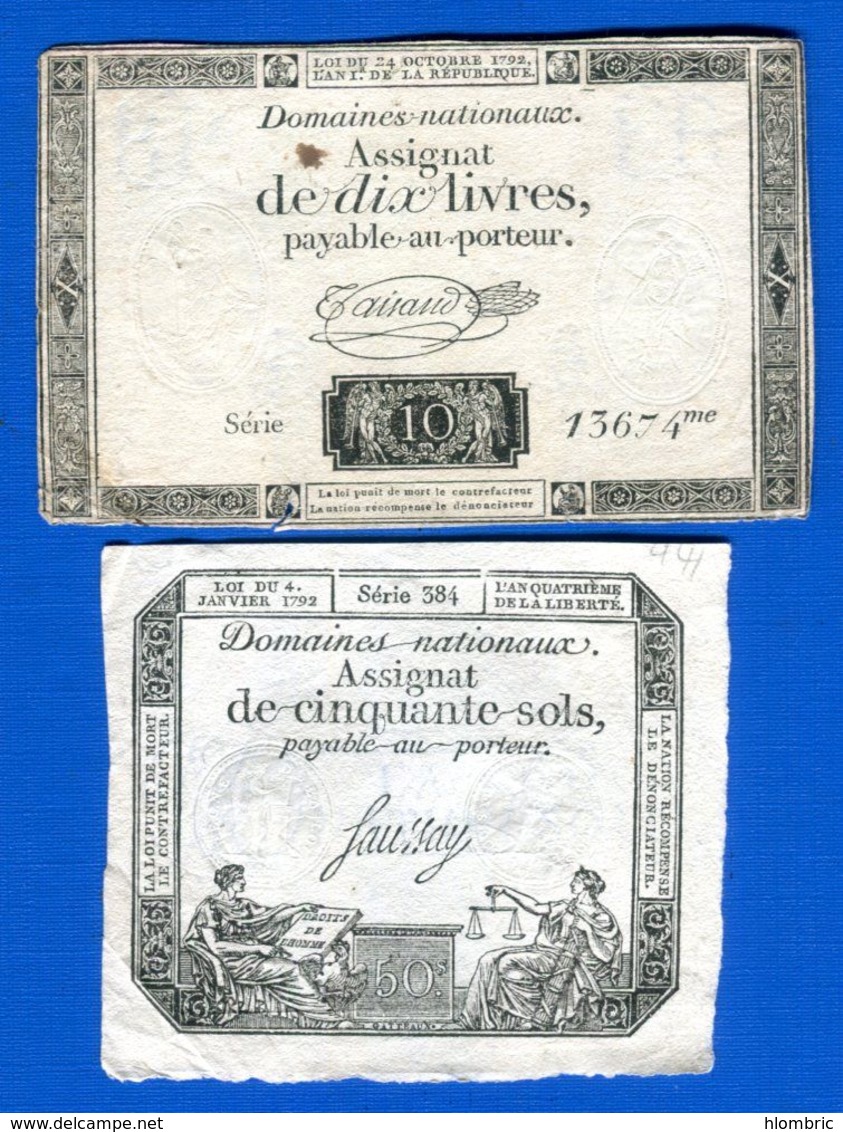 Assignat  2  Billets - Assegnati