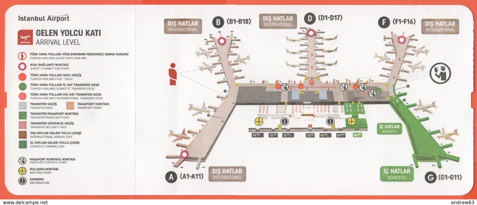 TURKISH AIRLINES - 2020 - BOARDING PASS - BİNİŞ KARTI - TK 0785 - TLV-IST - Telaviv-Istanbul - World