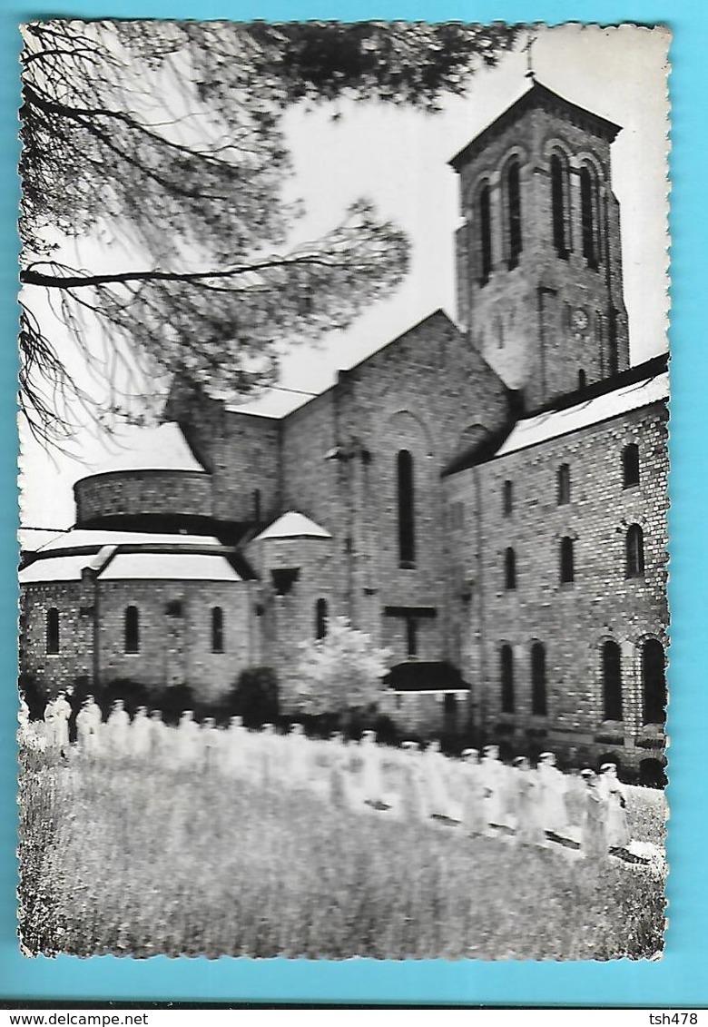 81-----DOURGNE---abbaye Saint-benoit D'en-calcat--procession Les Enfants De L'alumnat--voir 2 Scans - Dourgne