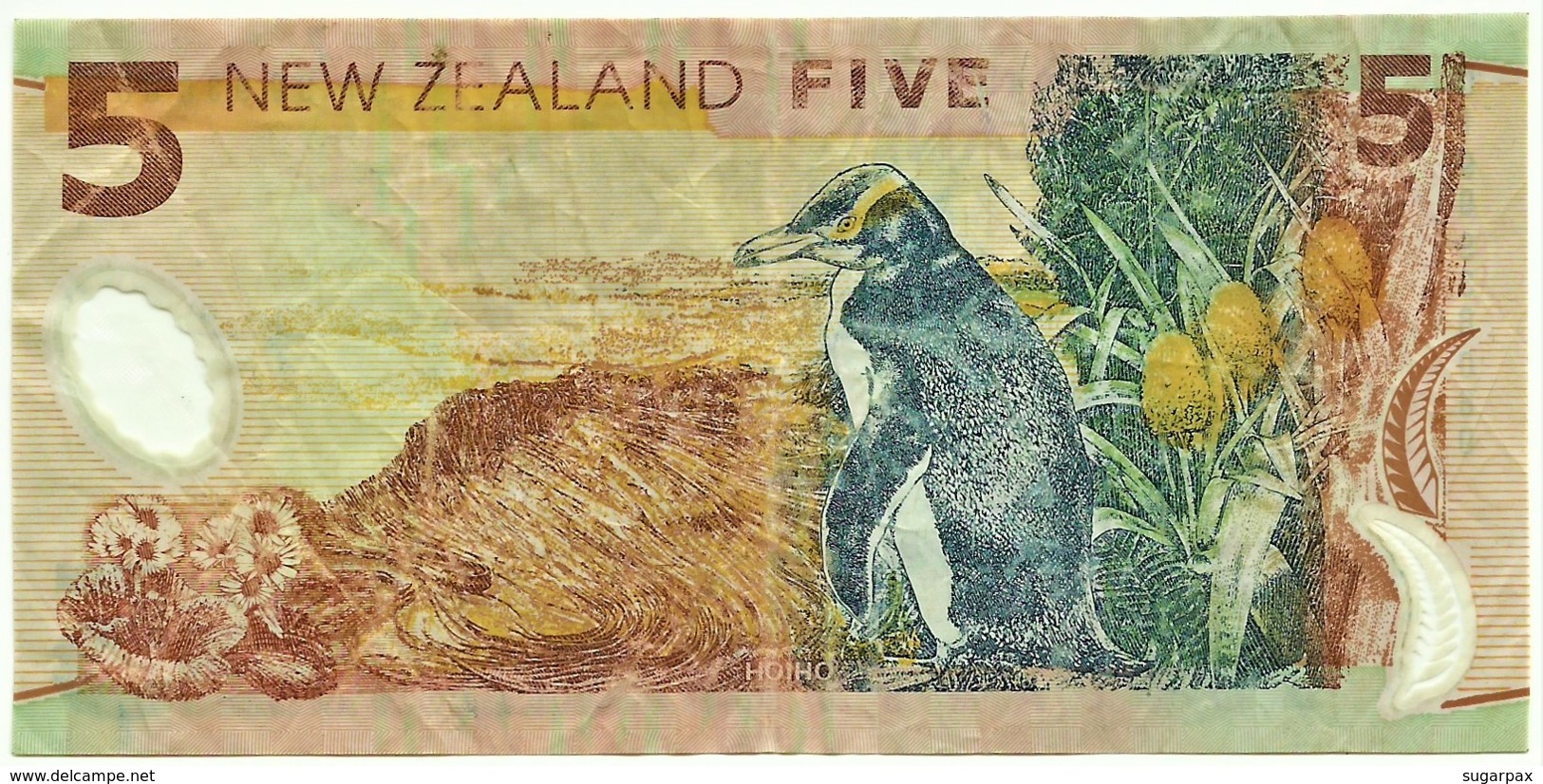 New Zealand - 5 Dollars - 1999 - Pick 185.a - Serie CI - Polymer - Sign. Donald T. Brash - Nieuw-Zeeland