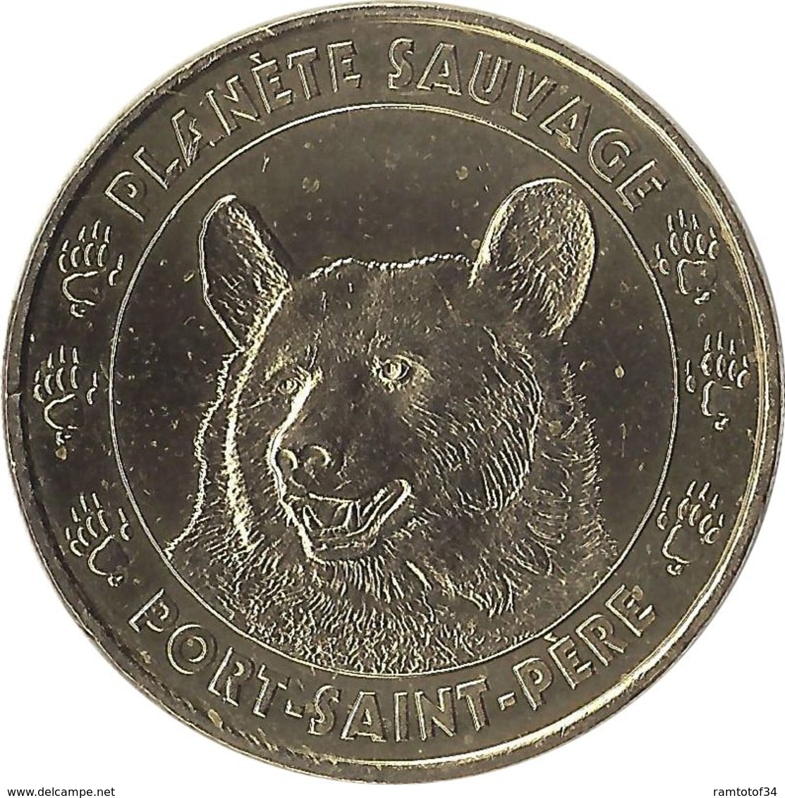 2018 MDP187 - PORT-SAINT- PÈRE - Planète Sauvage 13 (L'ours) / MONNAIE DE PARIS - 2018