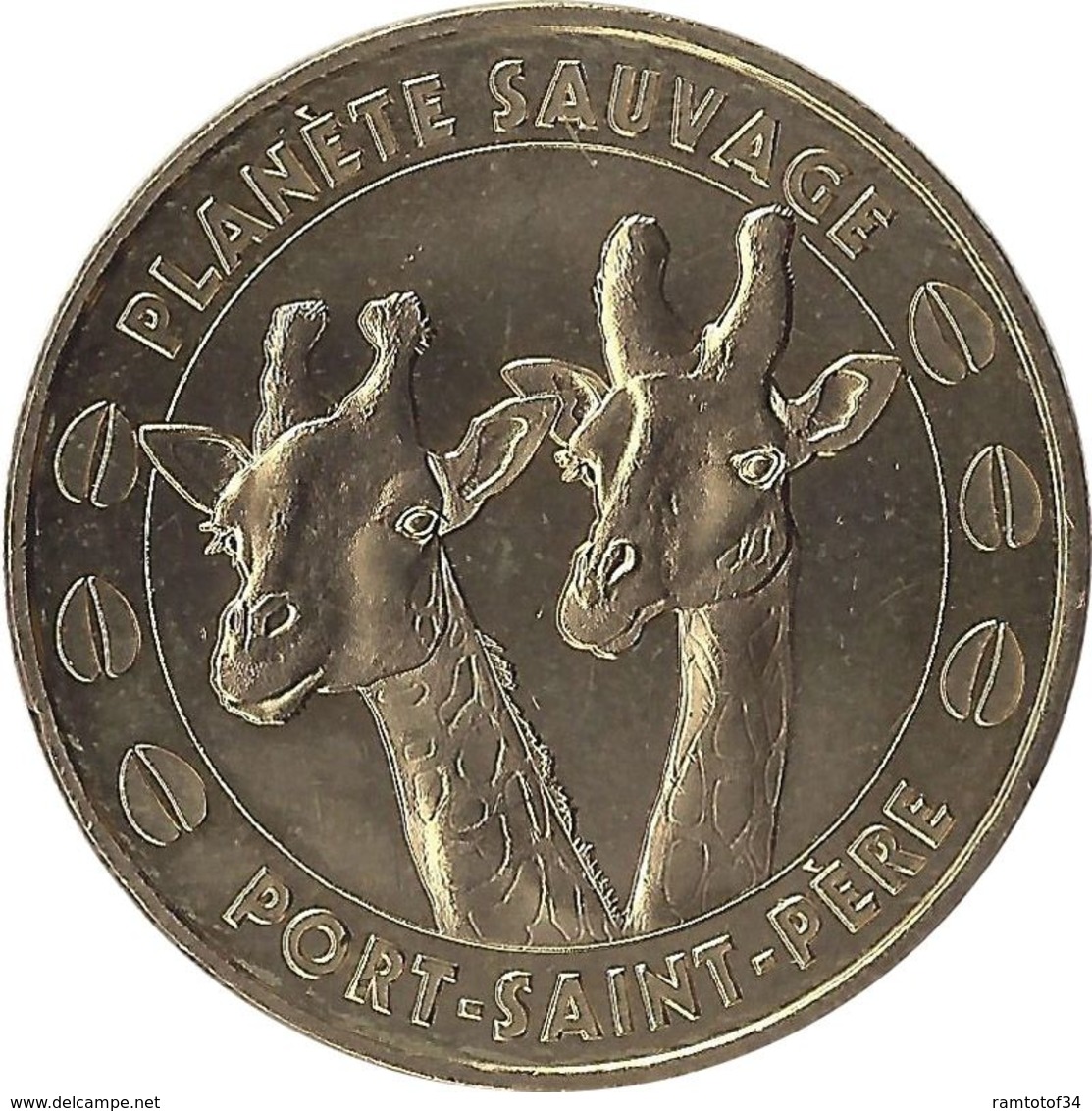 2019 MDP214 - PORT-SAINT- PÈRE - Planète Sauvage 14 (girafe) / MONNAIE DE PARIS - 2019