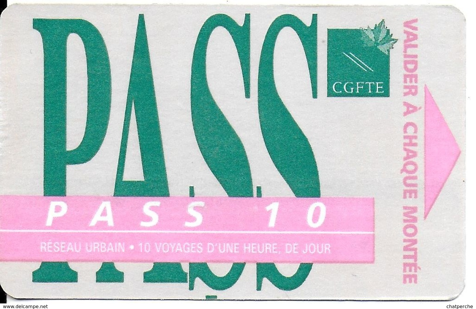 6 TITRES TRANSPORT BILLETS TICKETS AUTOBUS  RÉSEAU STAN NANCY DIVERS PASS 10