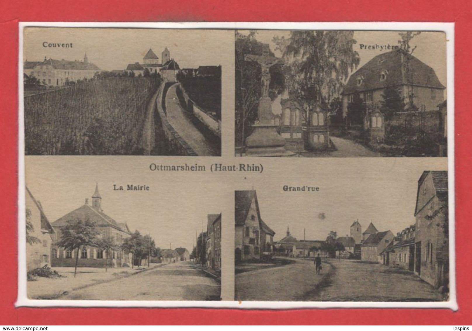 68 - OTTMARSHEIM --  4 Vues - Ottmarsheim