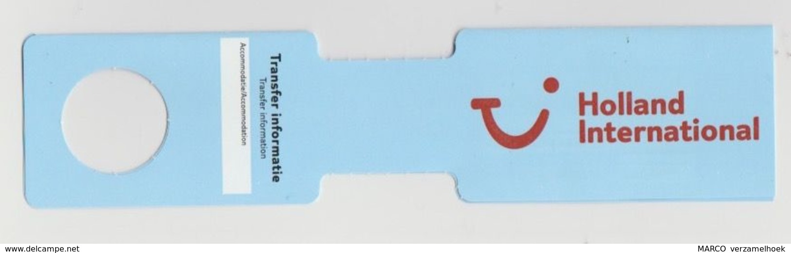 Luggage Tag-kofferlabel Holland International - Aufklebschilder Und Gepäckbeschriftung