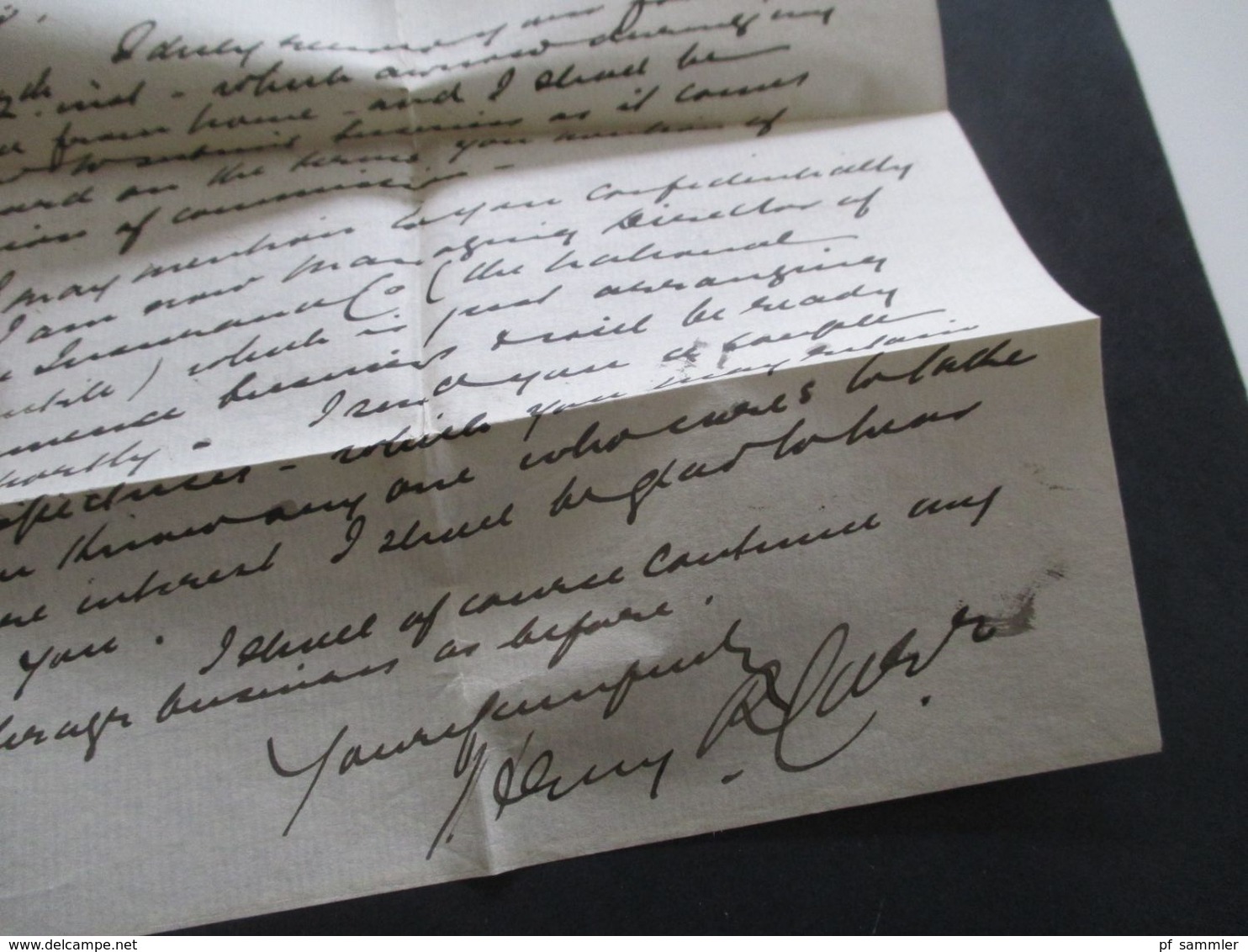 GB 1905 Brief Von London Nach Turin Mit Inhalt Briefpapier Henry R. Carr Ensurance Telegrams Assuetude London - Brieven En Documenten