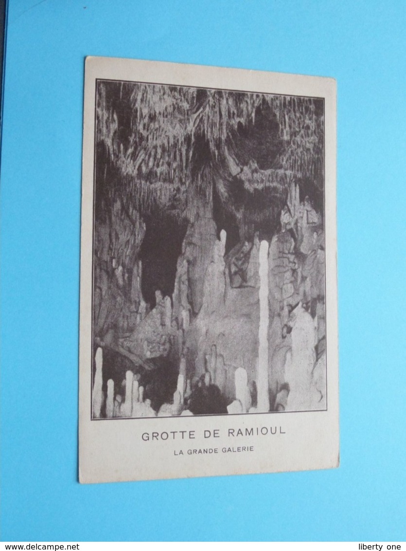 Grotte De RAMIOUL La Grande Galerie ( Chokier ) Anno 19?? ( Zie / Voir Photo) ! - Flémalle