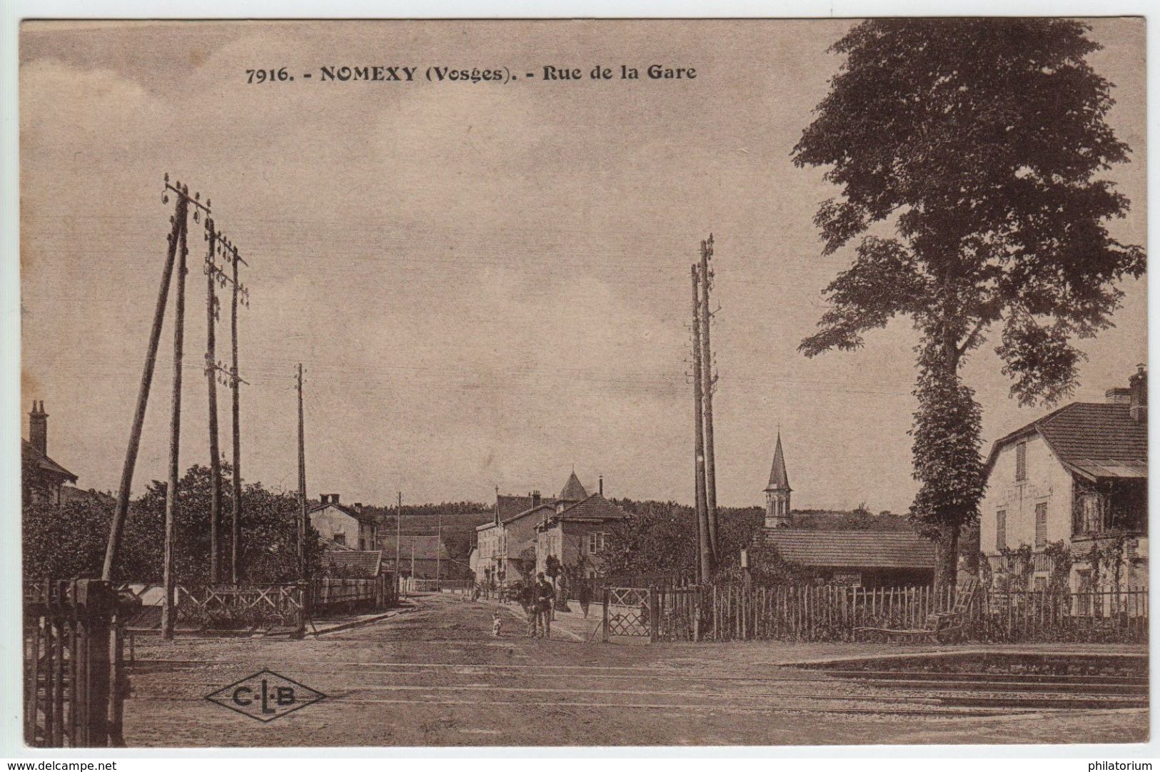 88 NOMEXY   Rue De La Gare - Nomexy