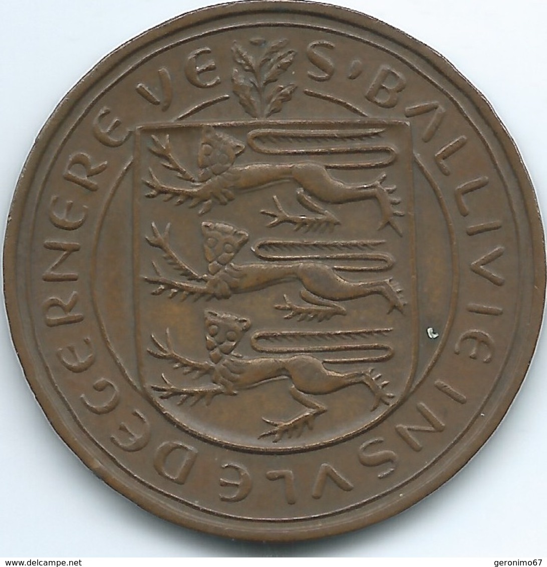 Guernsey - 1956 - 8 Doubles - KM16 - Guernesey