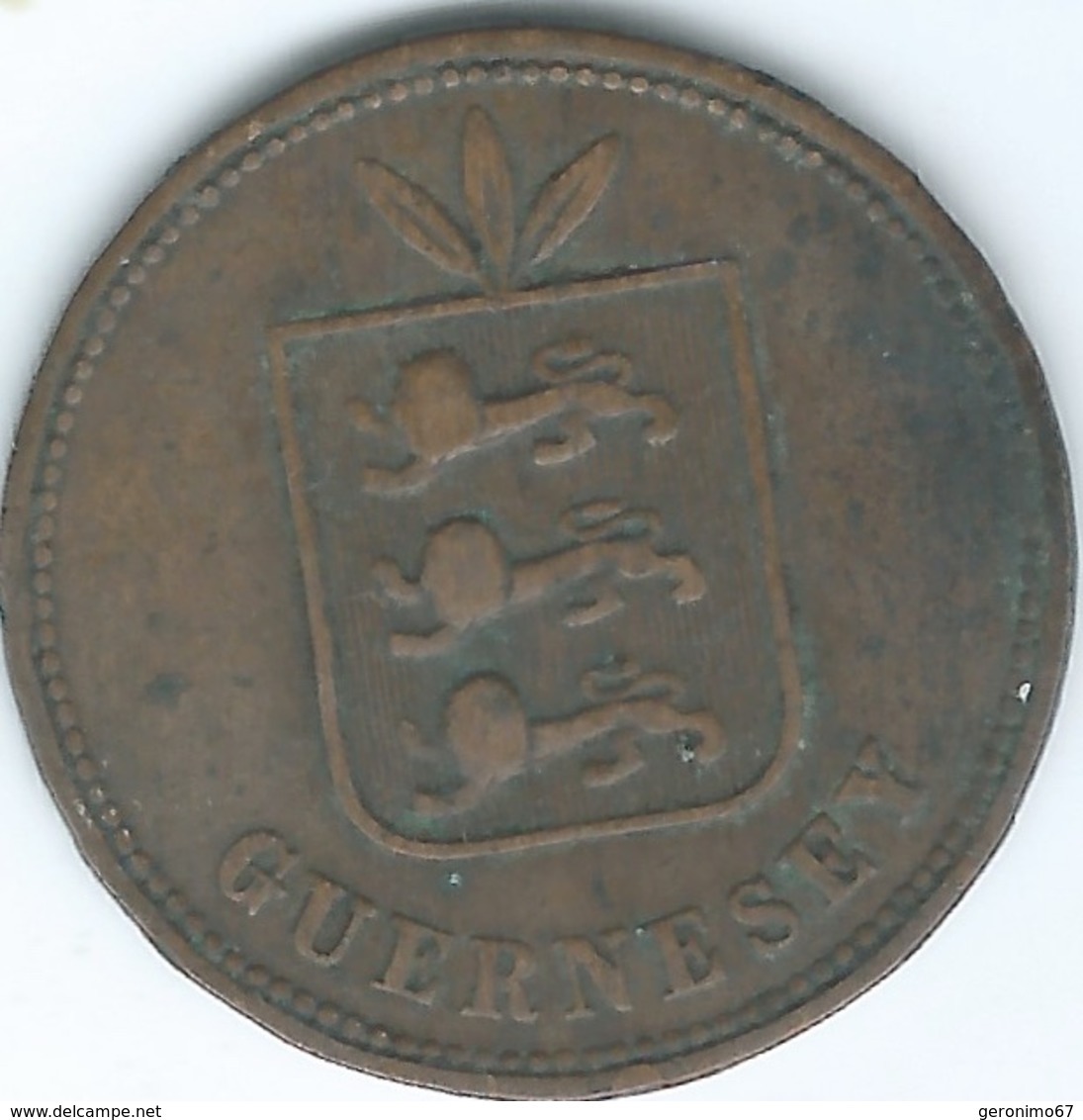 Guernsey - 1868 - 4 Doubles - KM5 - Guernesey