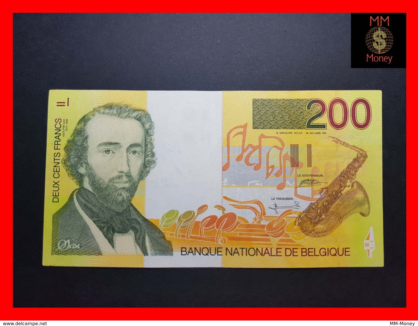 BELGIUM 200 Francs 1995  P. 148  XF - Otros & Sin Clasificación