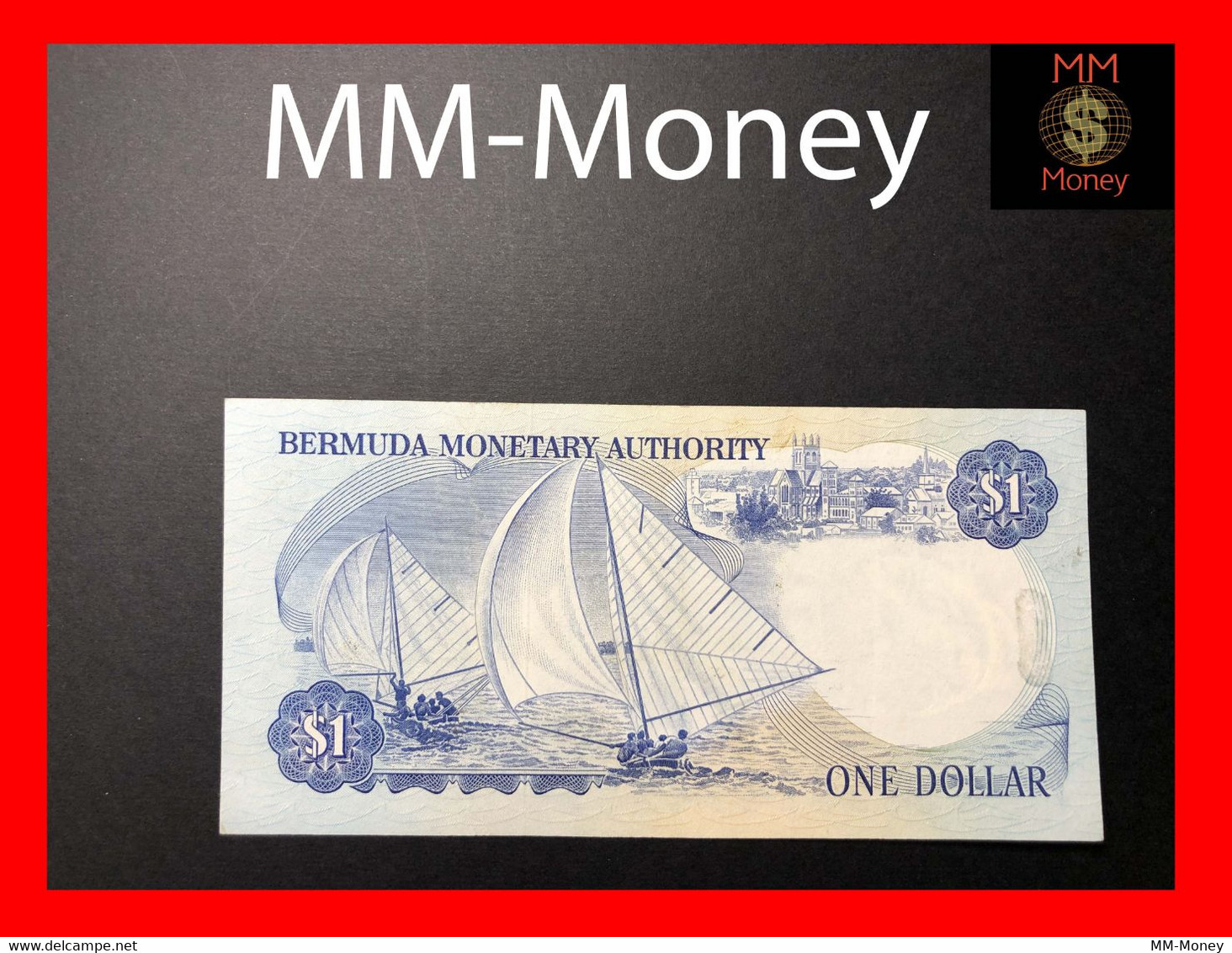 BERMUDA 1 $  1.7.1975  P. 28 A VF + - Bermudas