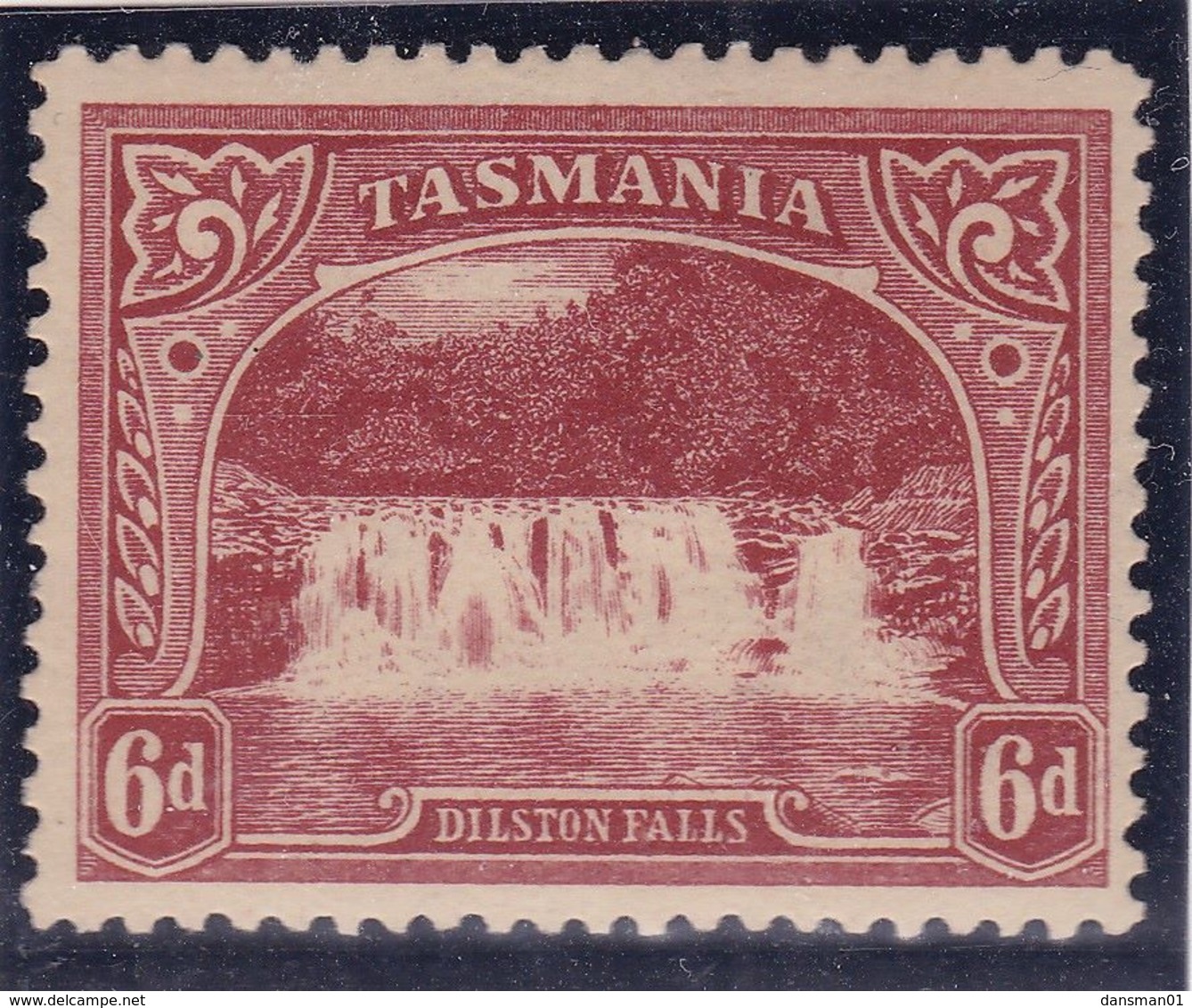 Tasmania 1908 P.12.5 Wmk 11 SG 248 Mint Hinged - Nuevos