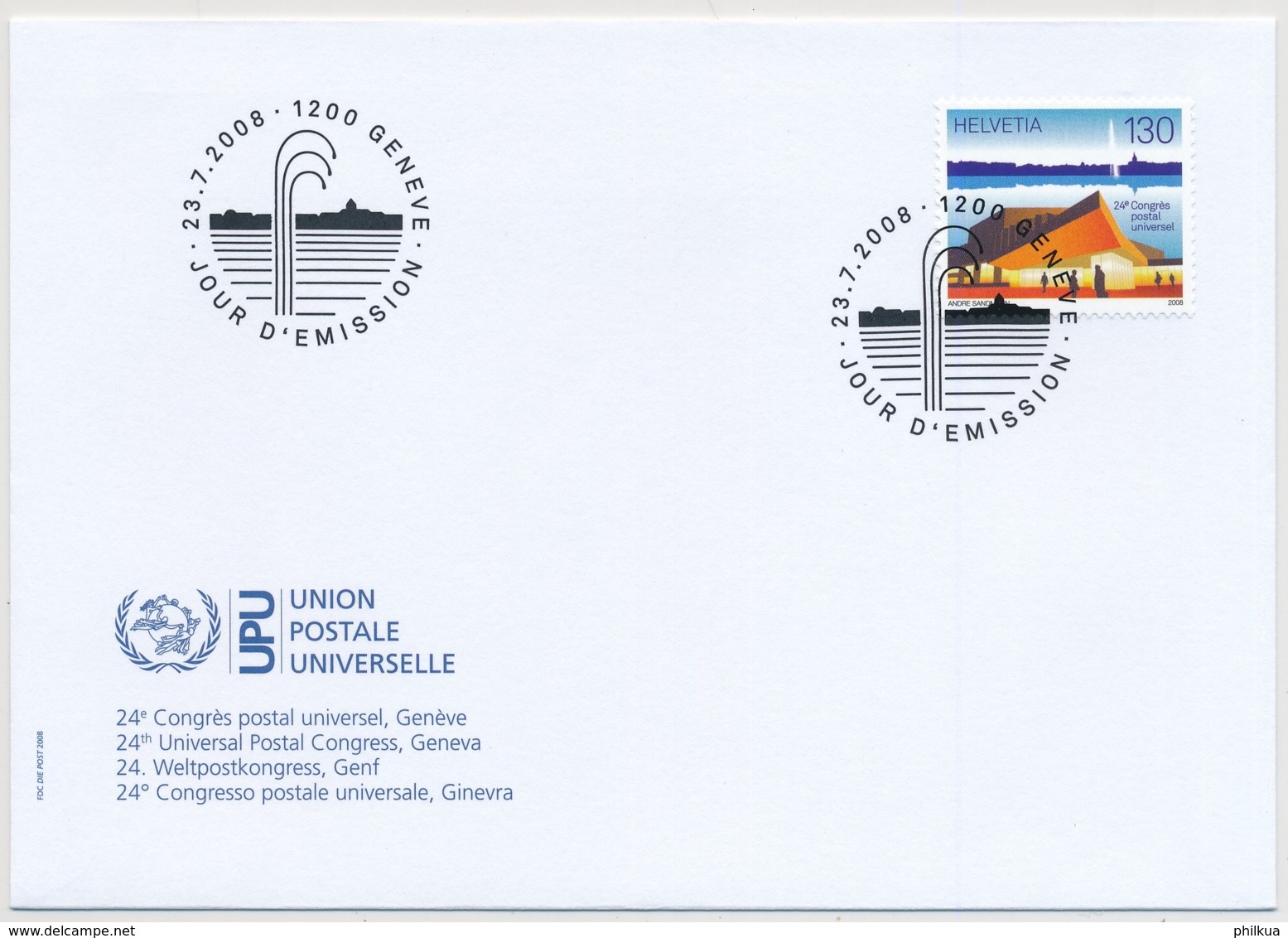 Zumstein 1278 Illusdtriertes FDC In Einwandfreiem Zustand - Other & Unclassified